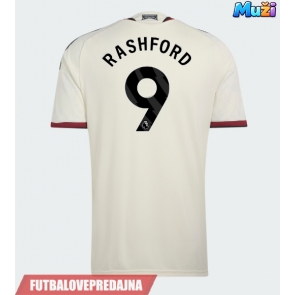Lacne Muži Futbalové dres Manchester United Marcus Rashford #9 2026-27 Krátky Rukáv - Tretina